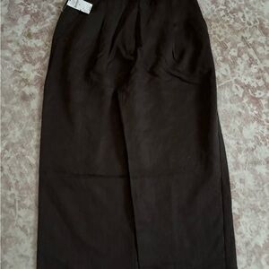 GAP Women's Dark Brown Trousers